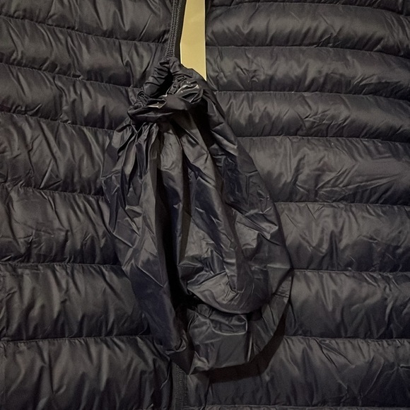 Packable puffer jacket. Navy Blue. XXL - Picture 4 of 4